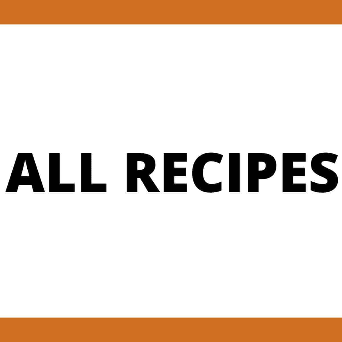 All recipes