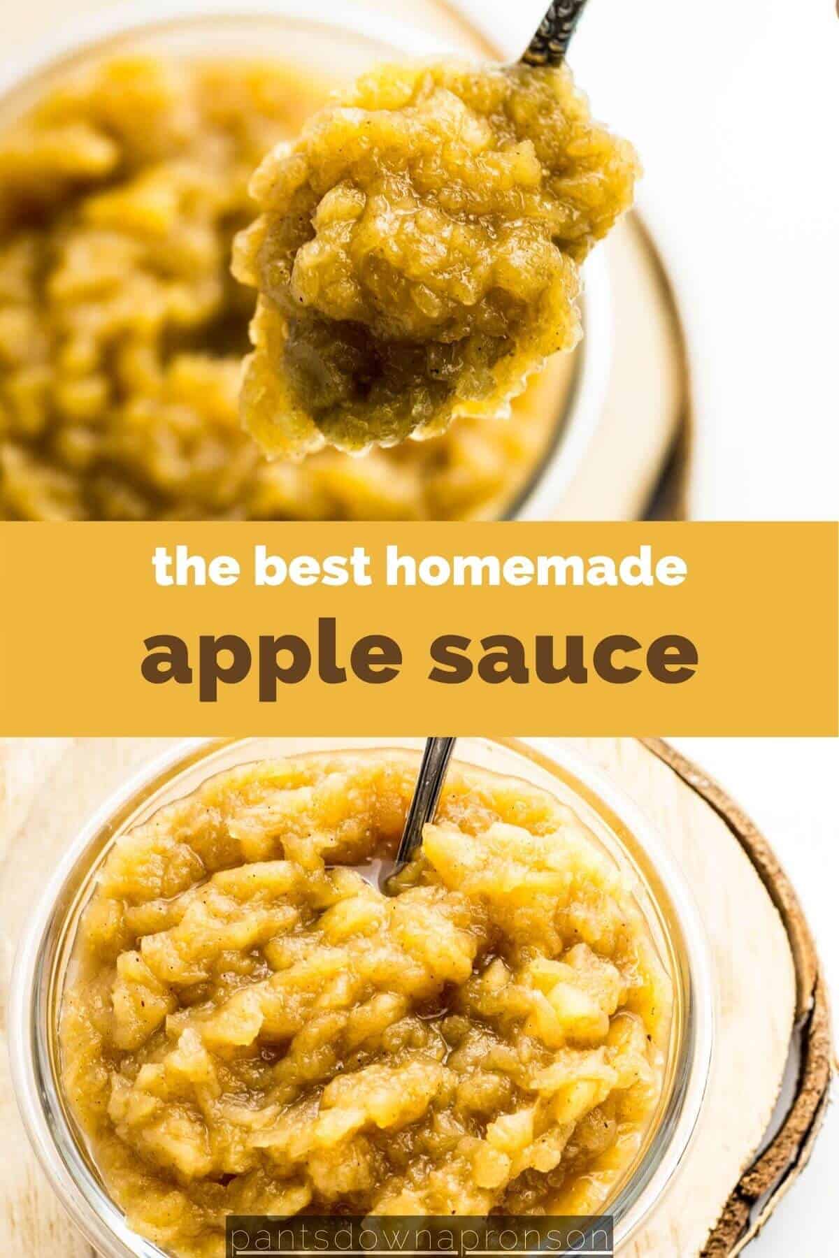 Quick And Easy Apple Sauce For Pork Or Baking PantsDownApronsOn