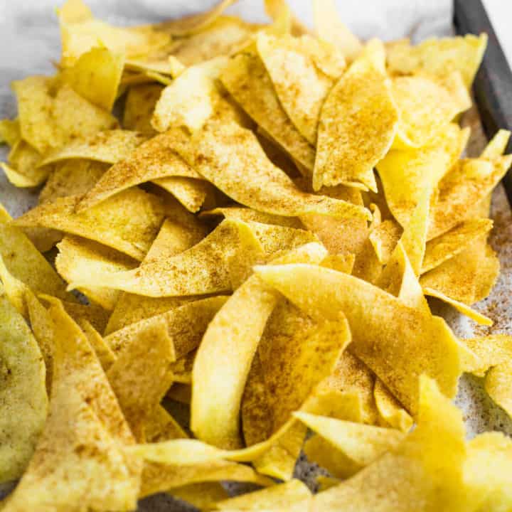 Homemade REAL Corn Tortilla Chips(Totopos) Made From Scratch