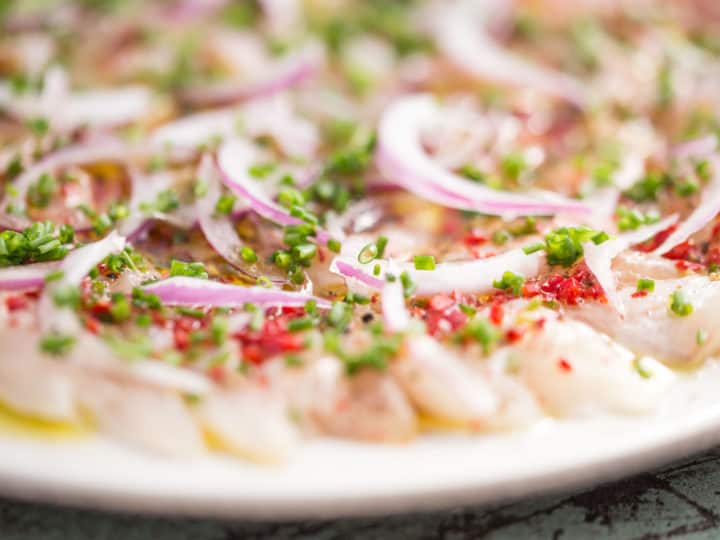 Ultra Fresh And Easy Sea Bass Crudo Better Than Ceviche Or Sashimi