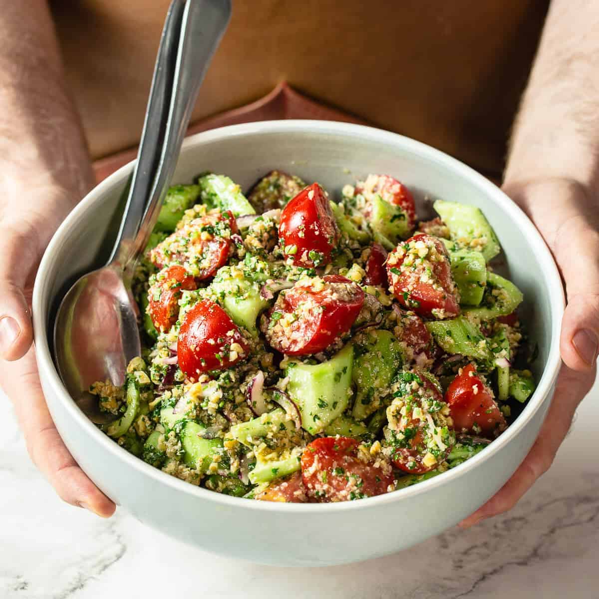Ultimate Georgian Summer Salad With Walnuts Video 
