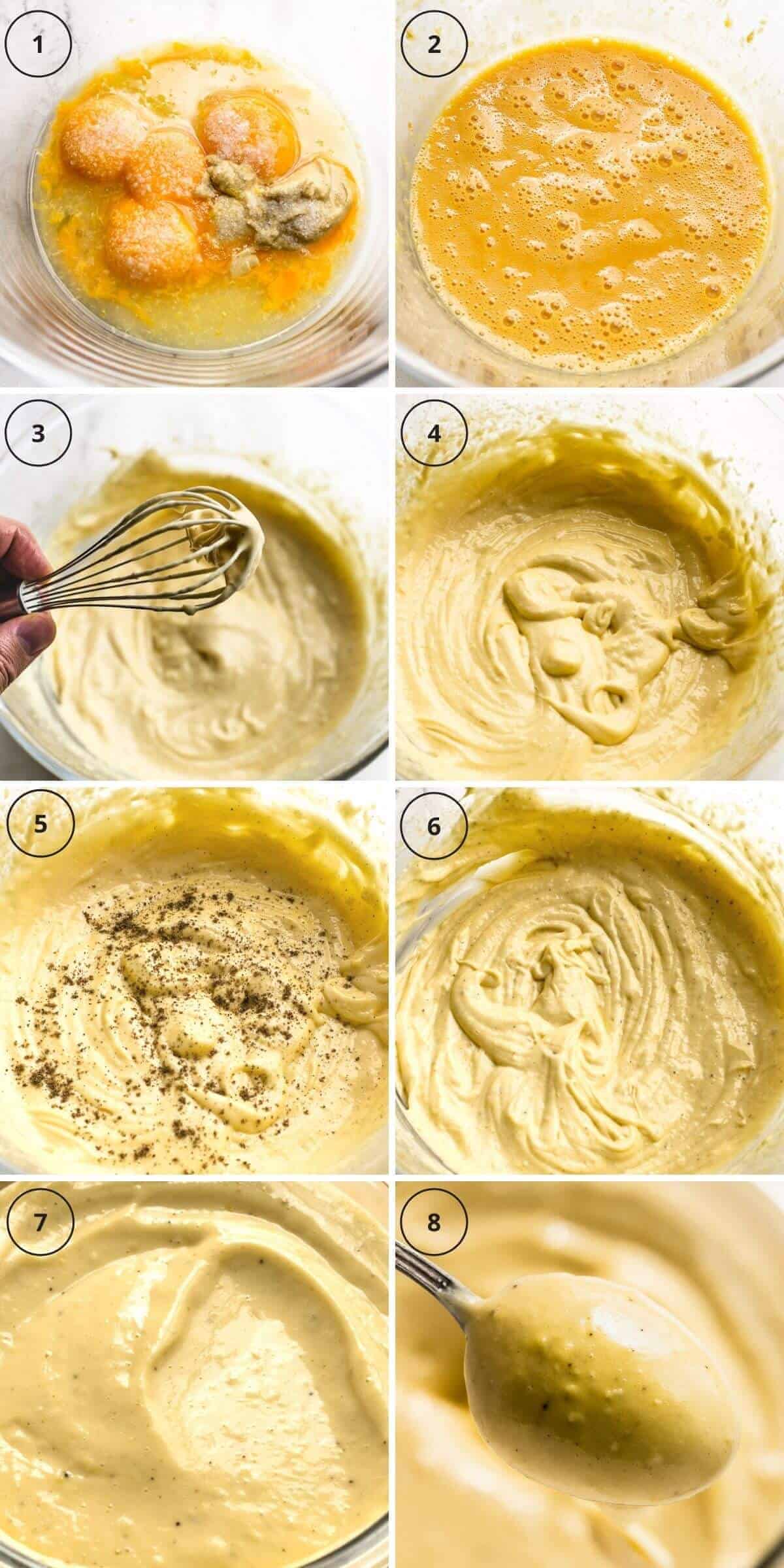 process of making mayonnaise