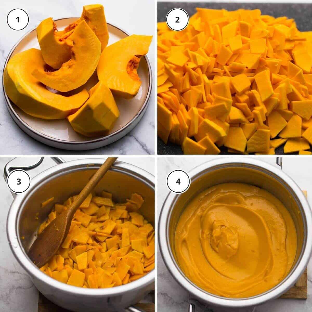 how to make pumpkin puree