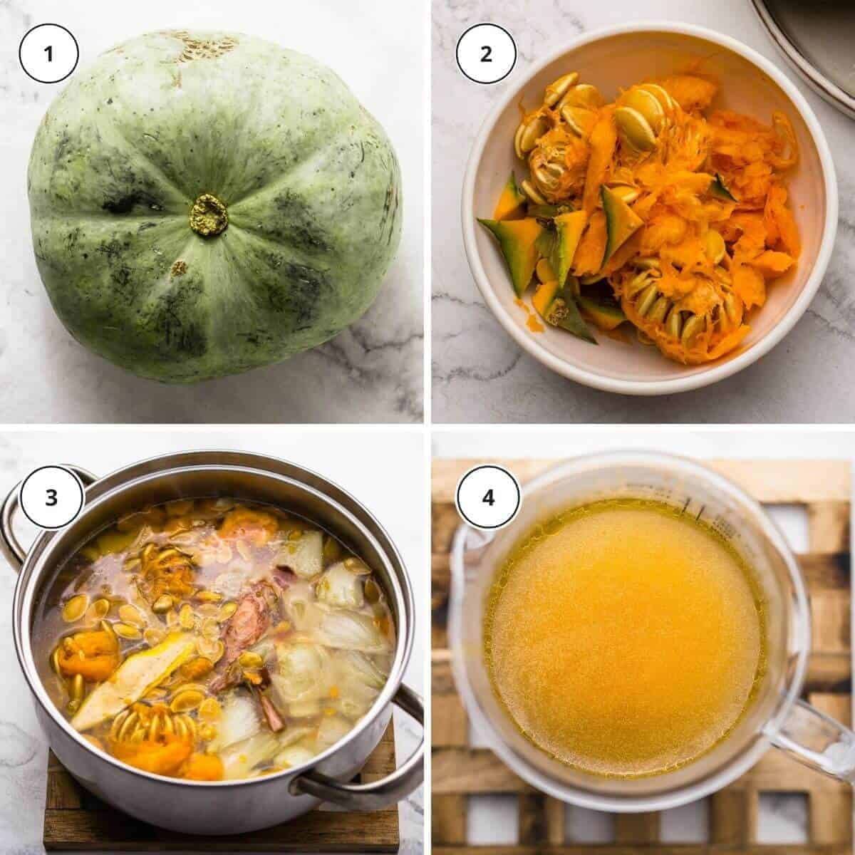 how to make pumpkin stock