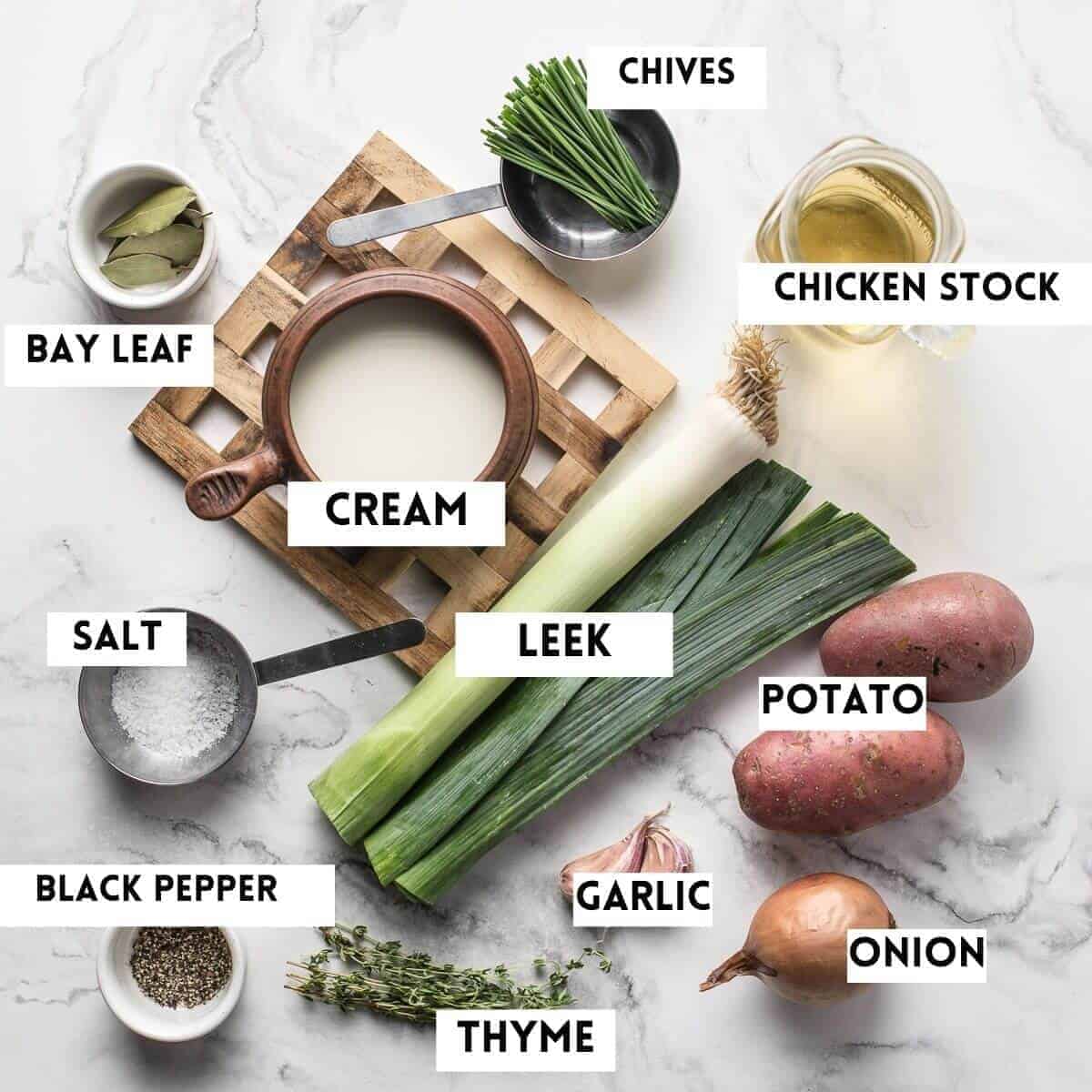 ingredients needed for this soup recipe