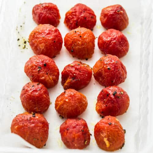 How To Make Semi Dried Cherry Tomatoes In The Oven