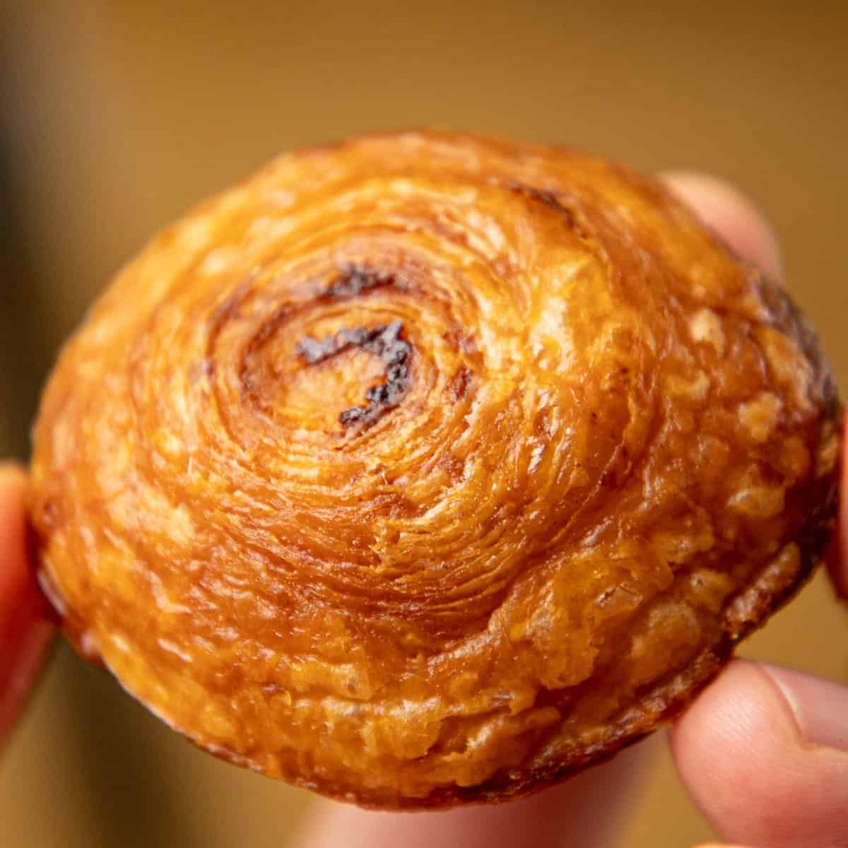 Pastel de nata bottom.